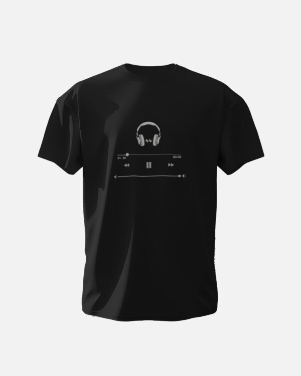 Music Love-Black T-shirt